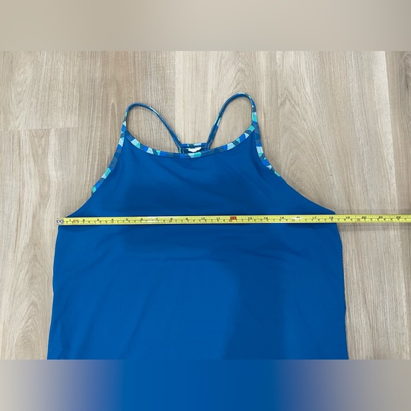 PTP-18”-FABLETICS-Norwalk Tank-Bombay Blue/Impulse Print Blue - Picture 11 of 14